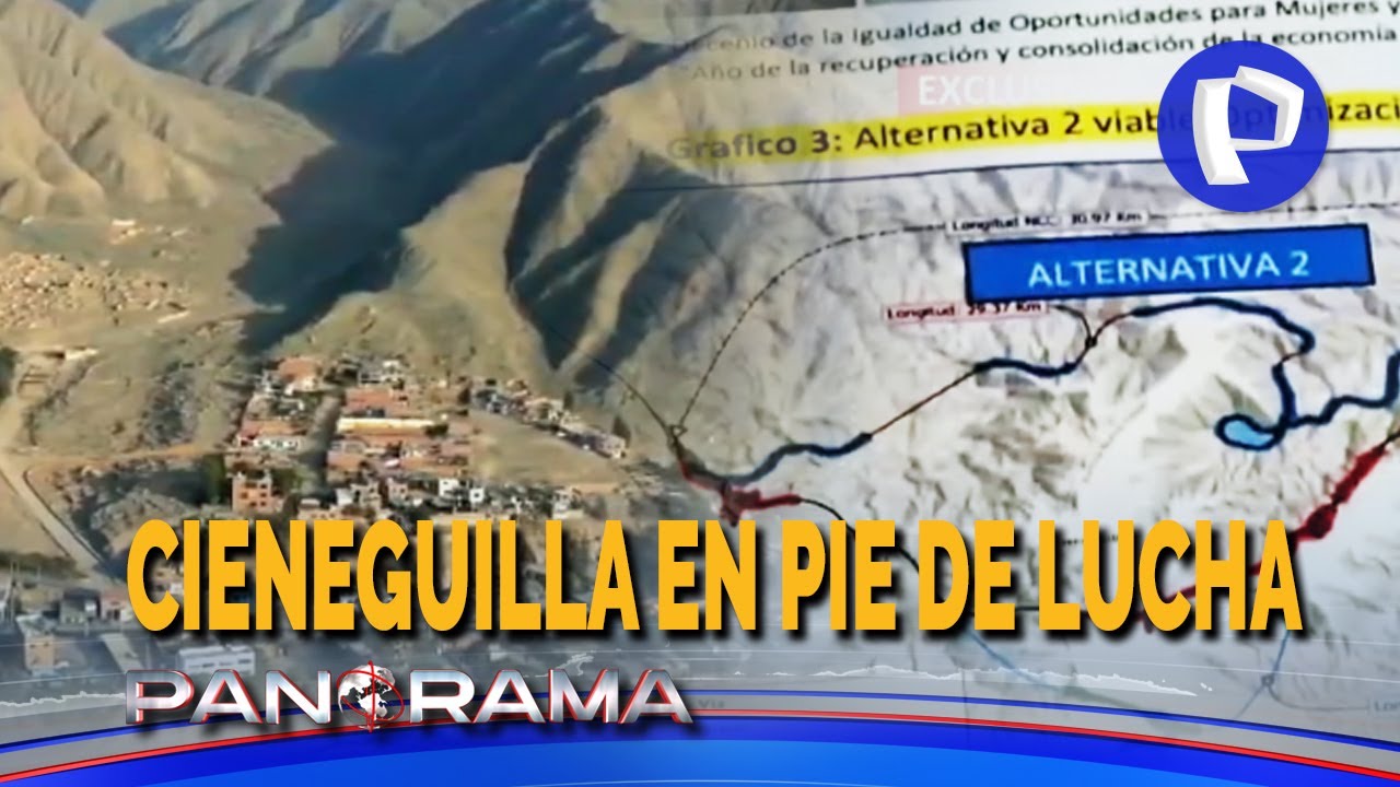 Cieneguilla en pie de lucha: vecinos en contra de posible trazo de nueva Carretera Central