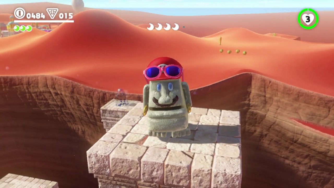 [Switch] Super Mario Odyssey - Sand Kingdom E3 Demo Gameplay