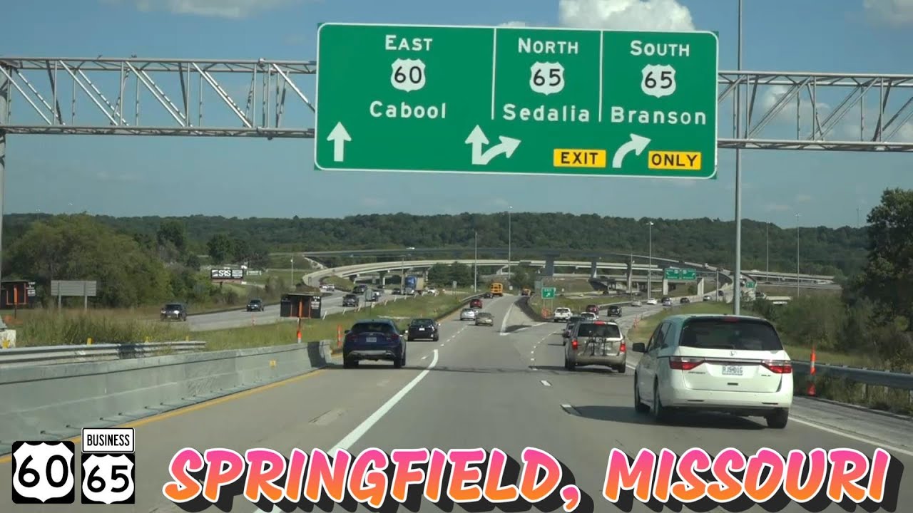 Springfield, MO: US-60 James River Frwy & US-65 Schoolcraft Frwy
