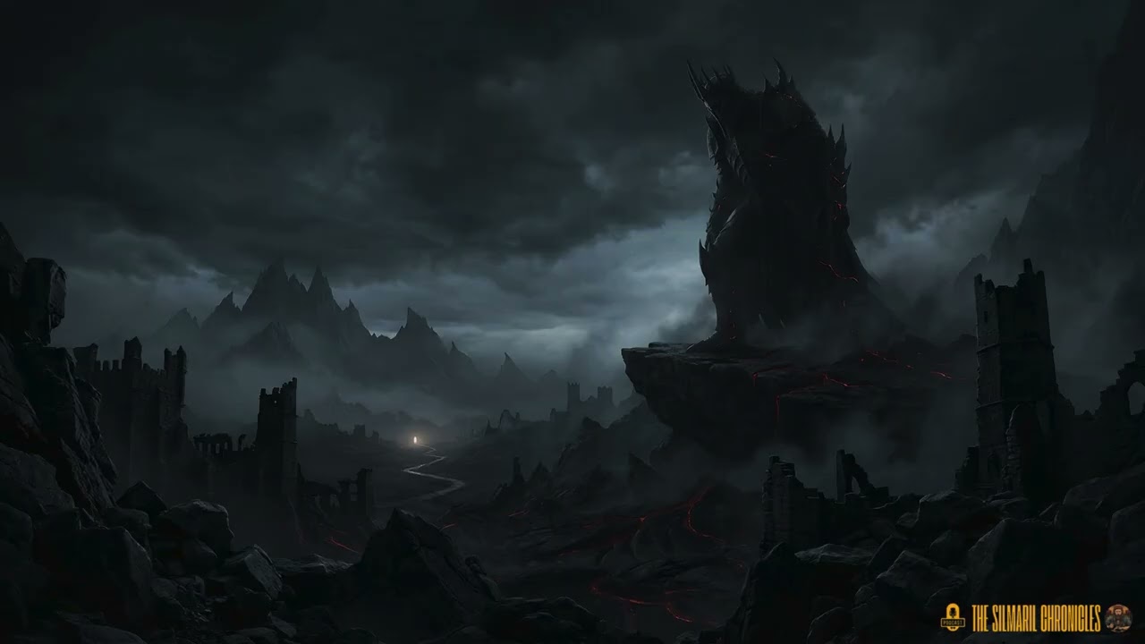 The First Age Lullabies 🌑 Deep Dark Ambient & Tolkien Lore Music #silmarillion #lordoftherings