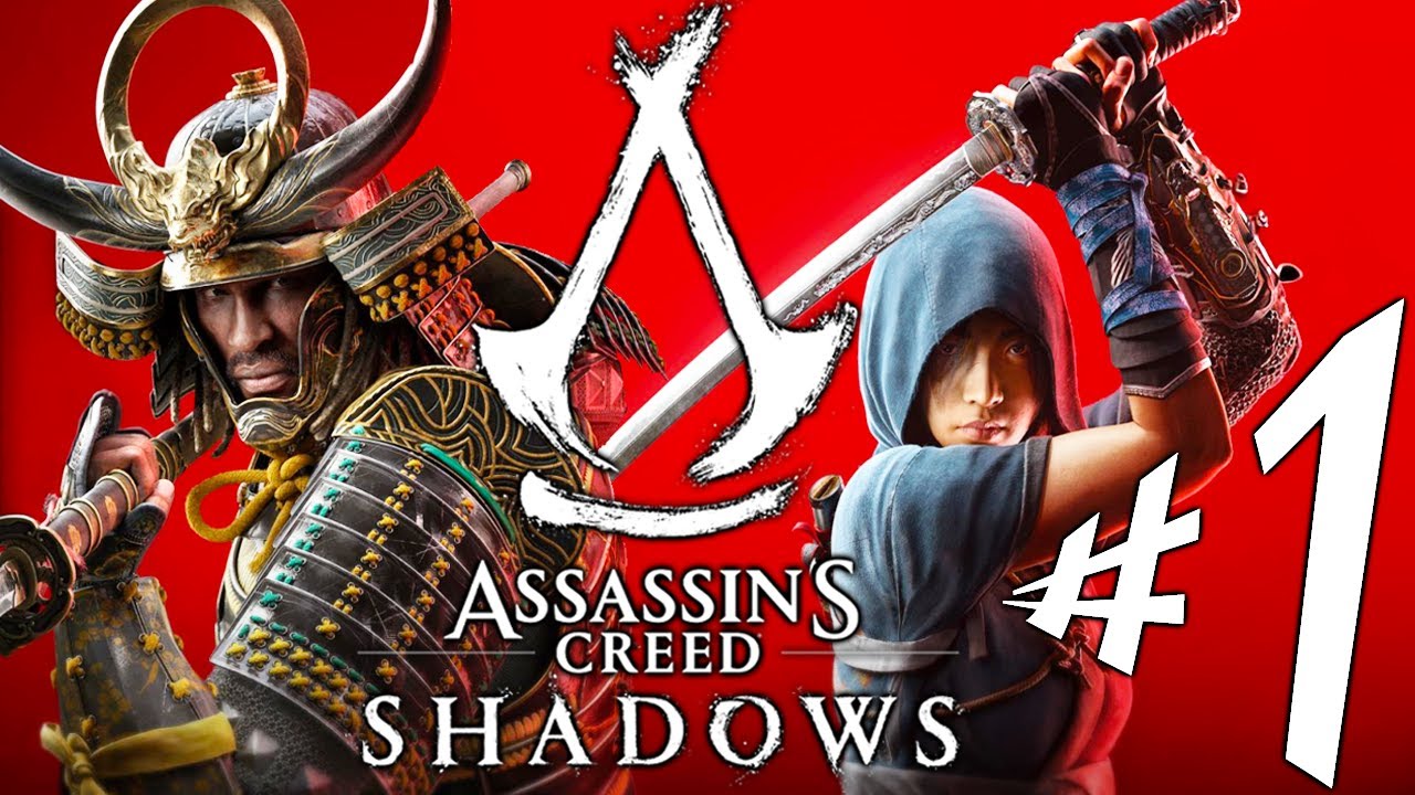 Assassin's Creed Shadows - Parte 1: Naoe e Yasuke!!! [ PS5 Pro - Playthrough 4K ]