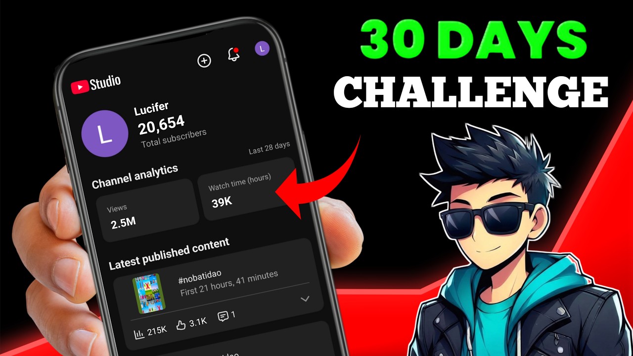 30 Days Shorts Challenge - 20K Subscribers & 2.5M+ Views | 3rd Video 1.5M+ Viral LIVE