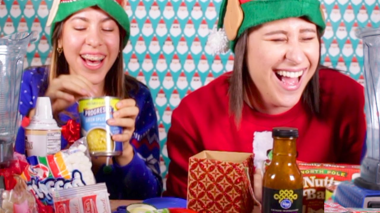Gross Christmas Smoothie Challenge!