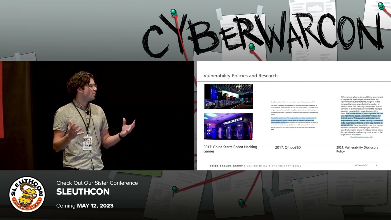 China Stands Up: Cybersecurity Talent and Innovative Policies in Xi's China | CYBERWARCON 2022