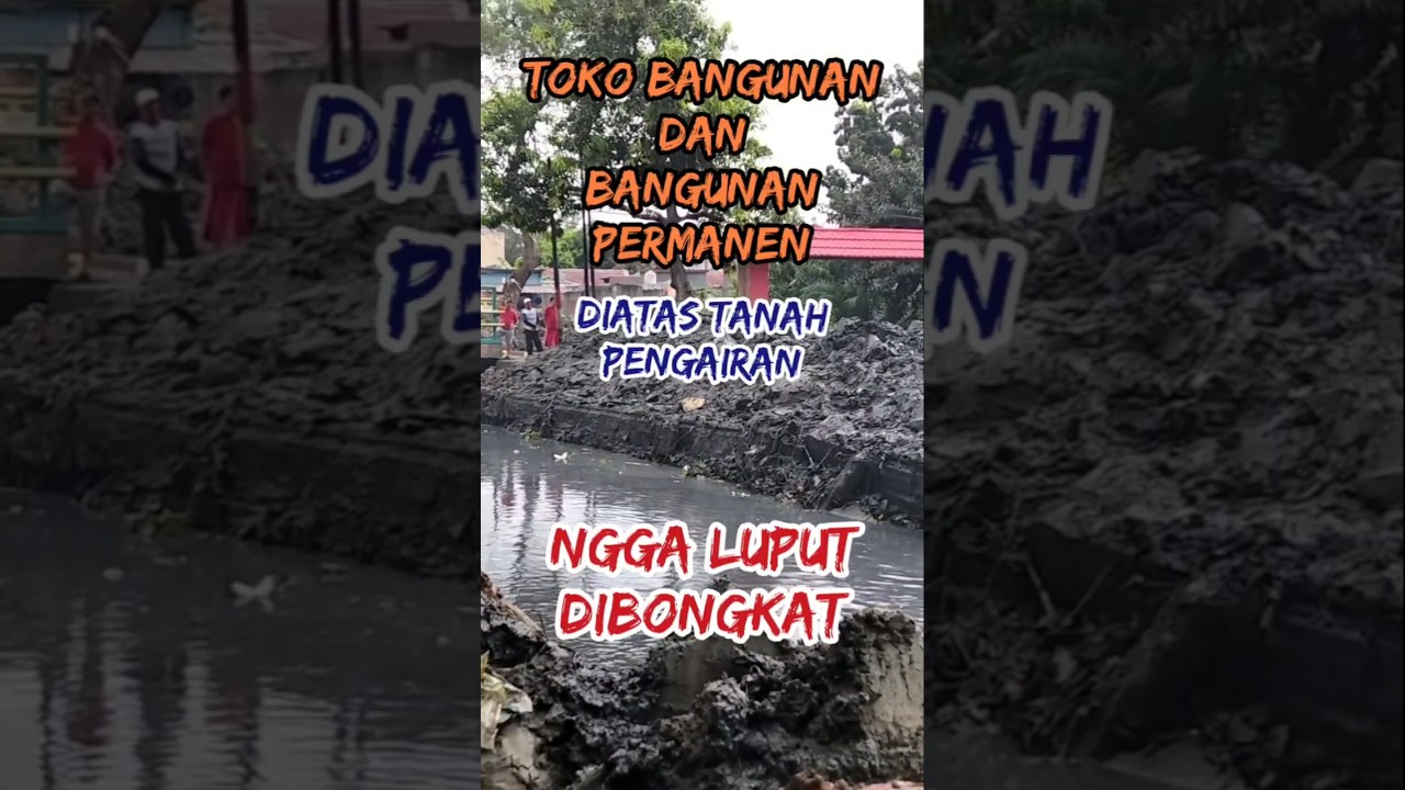 Toko Bangunan Dan Bangunan Pemanen Dibongkar 