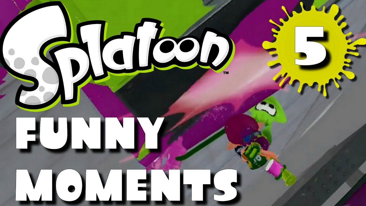 СМЕШНЫЕ МОМЕНТЫ SPLATOON 5 (Эпическое убийство, странные лаги и многое другое)