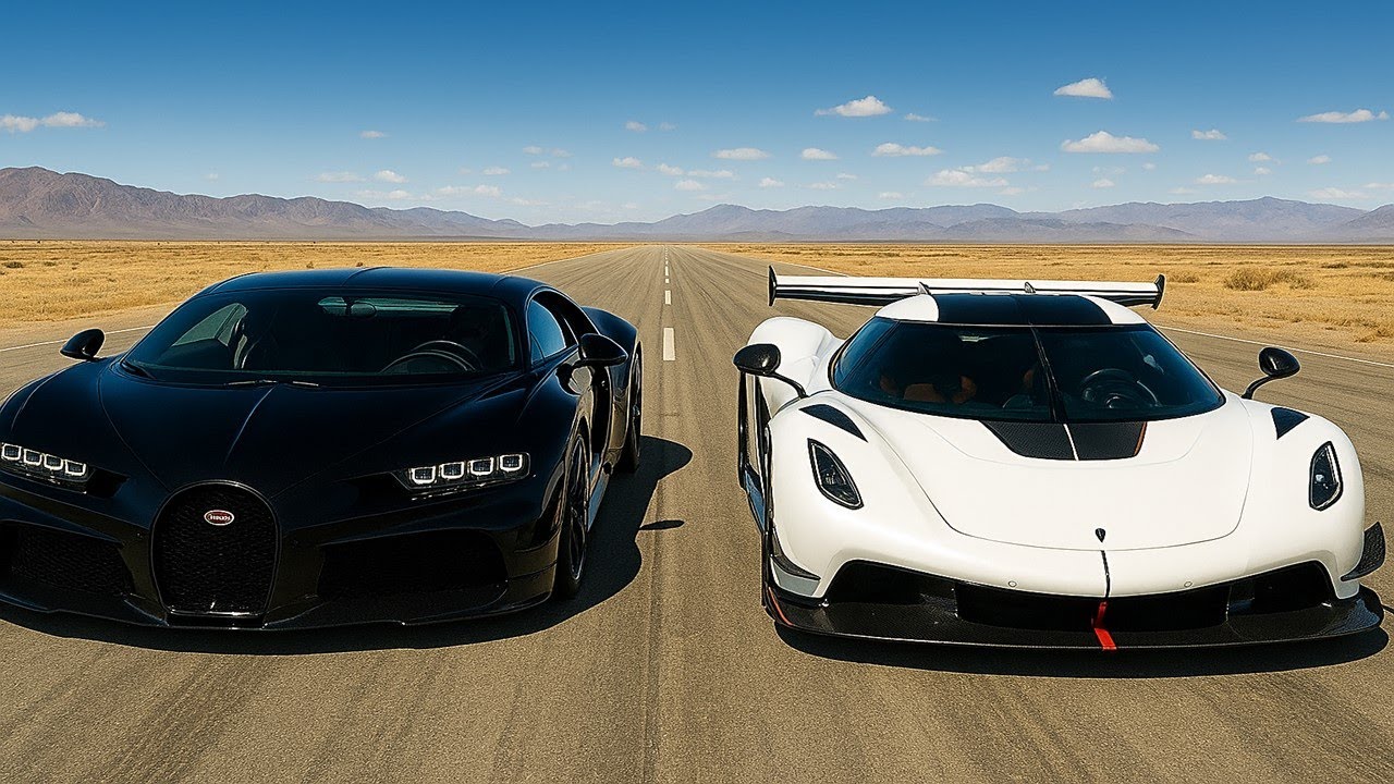 Koenigsegg Jesko v Bugatti Chiron Super Sport