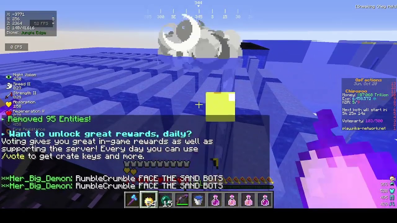 RAIDING BRUTAL ($102 TRILLION RAID) PIKANETWORK OP FACS