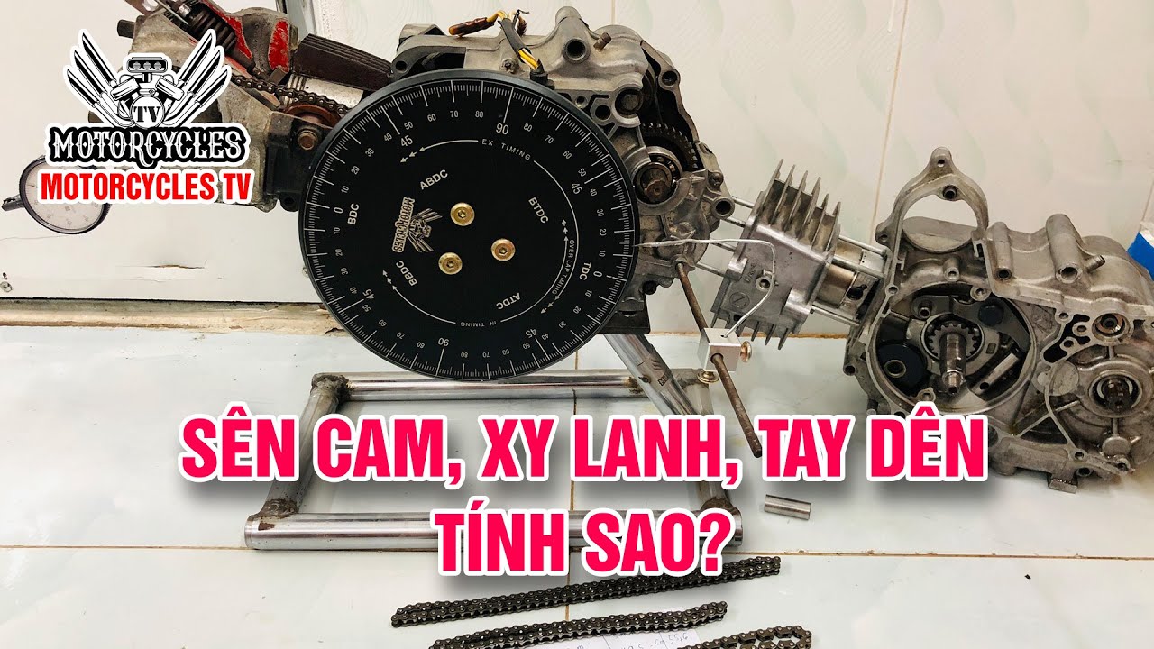 Video 437: Cách Tính Sên Cam, Dên, XyLanh Cho Anh Em Mới Vô Nghề Muốn Độ Xe Wave | MotorcyclesTV