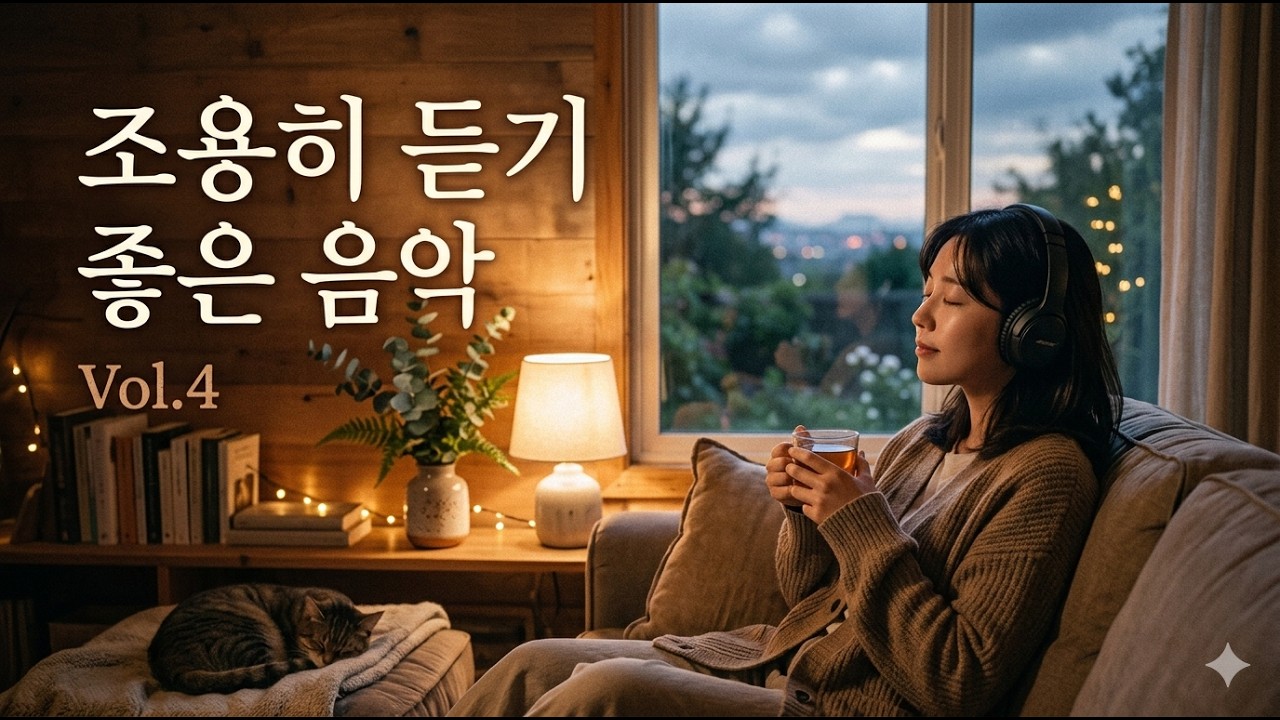 조용히 듣기 좋은 음악Vol.4🎧 | 밤에 혼자 위로가 필요할 때