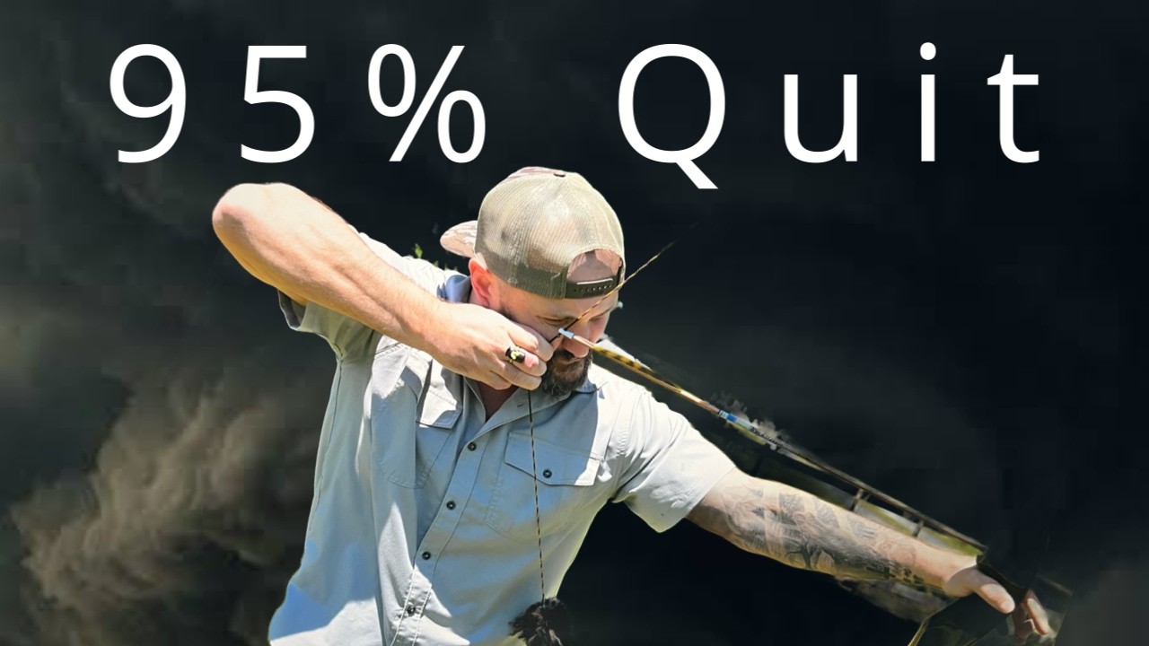 Most New Traditional Archers Quit...Here's Why|Traditional Archery