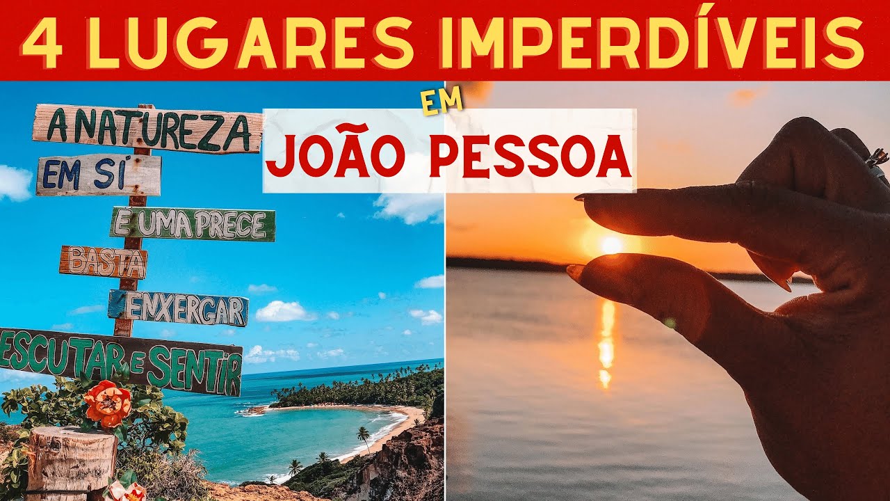 ROTEIRO 1 DIA em JOÃO PESSOA - O que você NÃO PODE deixar de fazer | ATUALIZADO