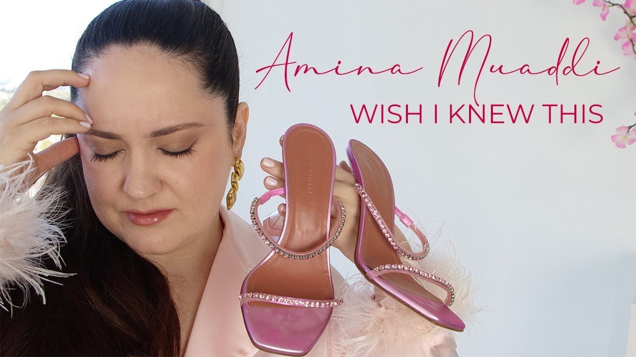 Watch Before Buying Amina Muaddi Shoes - No One Tells You This!