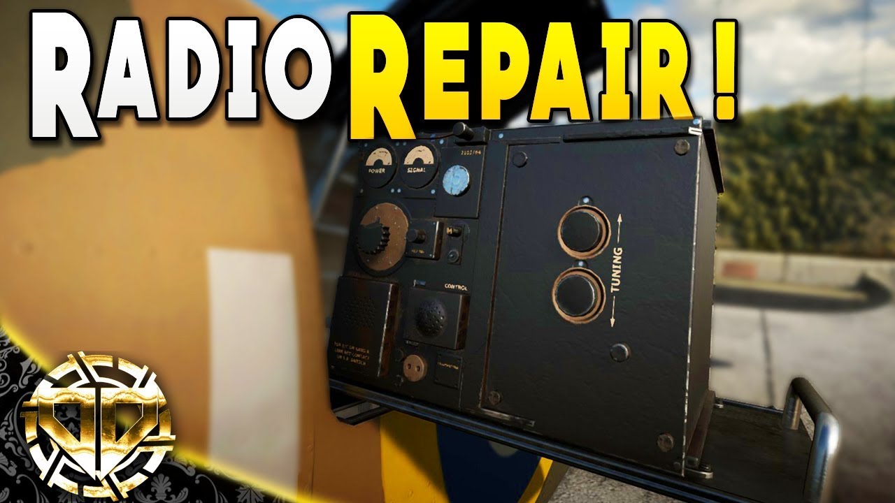 RADIO REPAIR AND RESTOCKING AMMO - Plane Mechanic Simulator Gameplay - EP 4