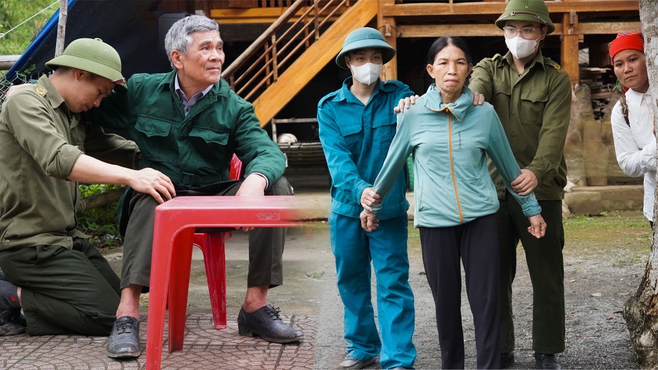 Police Arresting the evil mother-in-law - Mr. Nguyen burst into tears - father-in-law collapsed