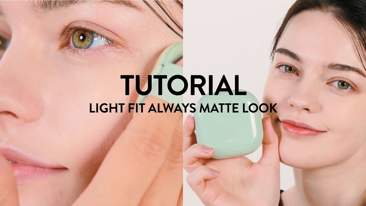 HOW TO : LIGHT FIT ALWAYS MATTE LOOK | Laneige Tutorial