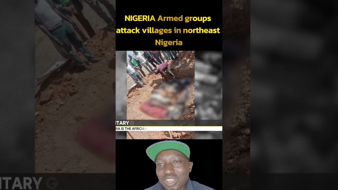 NIGERIA Armed groups attack villages in northeast Nigeria#bandit #Nigeria #BokoHaram #Africa