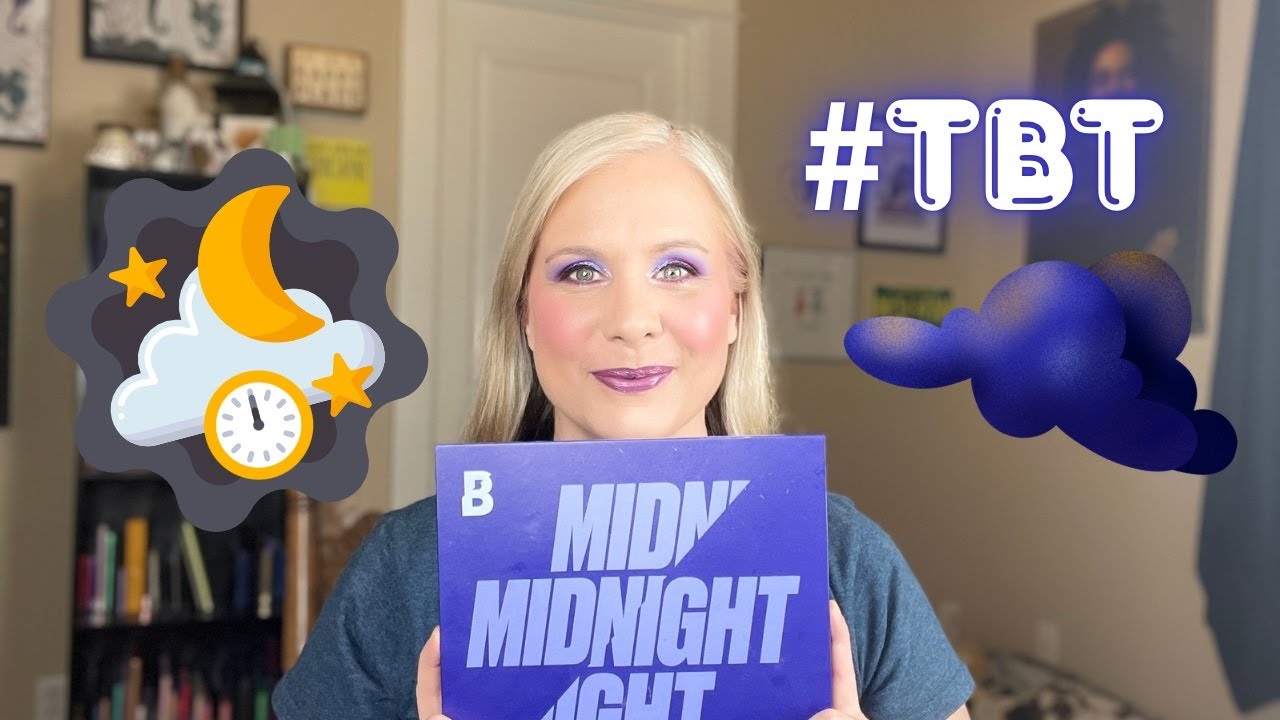 TBT 57! Beauty Bay Midnight! Purple/blue eye look w/o looking like you've been in a bar fight!