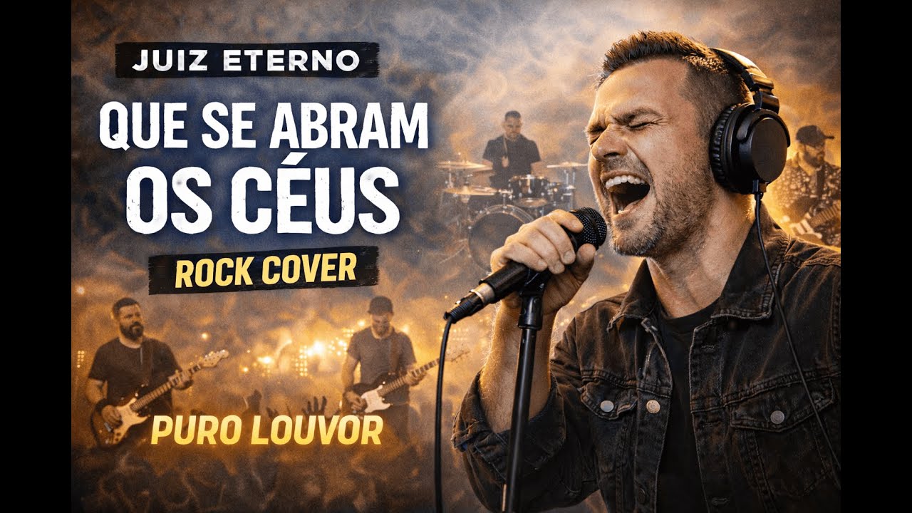 QUE SE ABRAM OS CÉUS - NÍVEA SOARES | COVER - JUIZ ETERNO (ROCK CRISTÃO)
