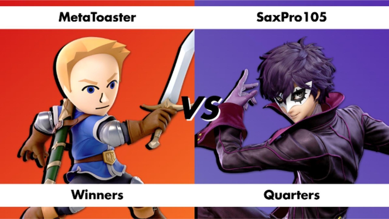 Free Friday #96 | MetaToaster (Mii Swordfighter) Vs. SaxPro105 (Joker)