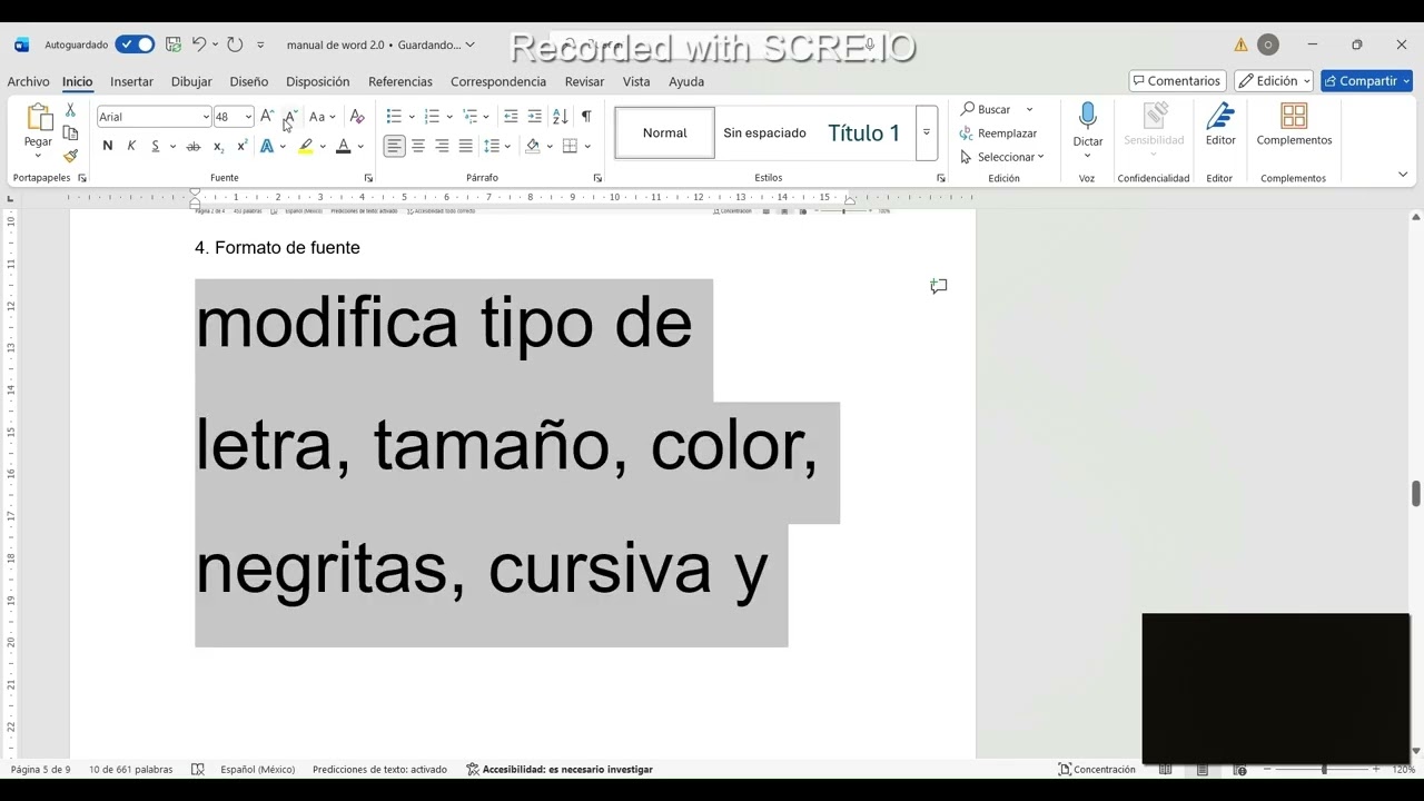 manual básico de Word
