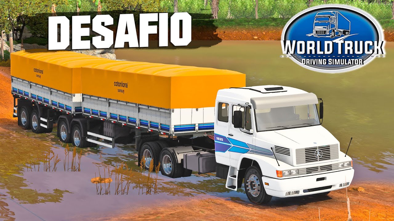 Atualização World Truck Driving Simulator - Mega Desafio nas Estradas de Terra!