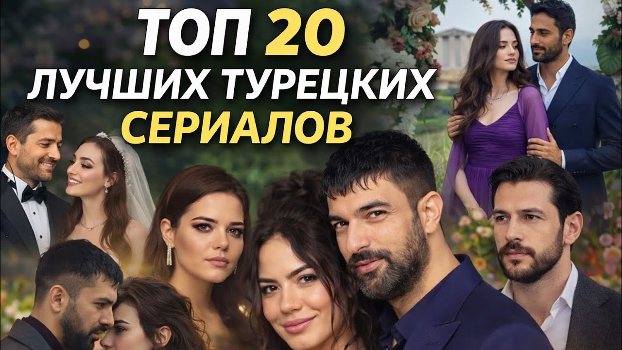 ТОП-20 лучших турецких сериалов | Любовь, драма, эмоции🇹🇷🔥