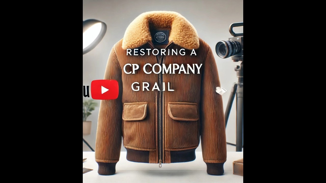 Restoring a $1,000 CP Company Jacket Vintage Grail Brought to Life #CPCompany #restoration  #vintage