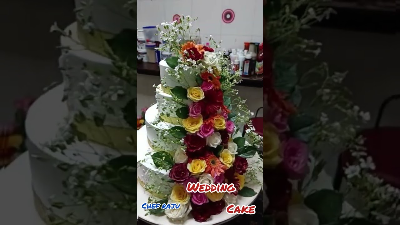 Wedding Cake ! Cake ! Pasrty Chaf ! Bakery ! Chef Raju ! Cake Design & Decor & Icing ! Chef Indra