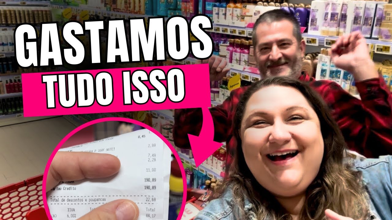 COMPRAS DO M&Ecirc;S NO SUPERMERCADO CONTINENTE EM PORTUGAL