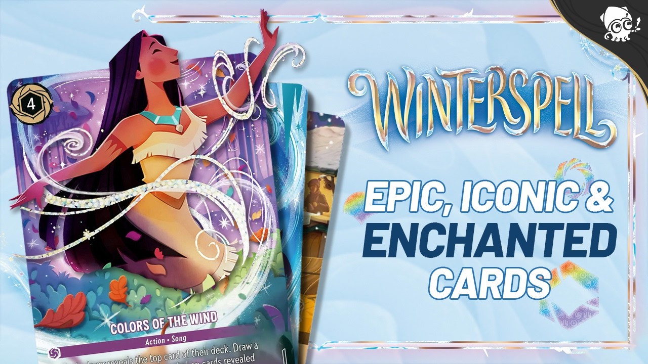 Все зачарованные, культовые и эпические карты для Winterspell | Disney Lorcana TCG