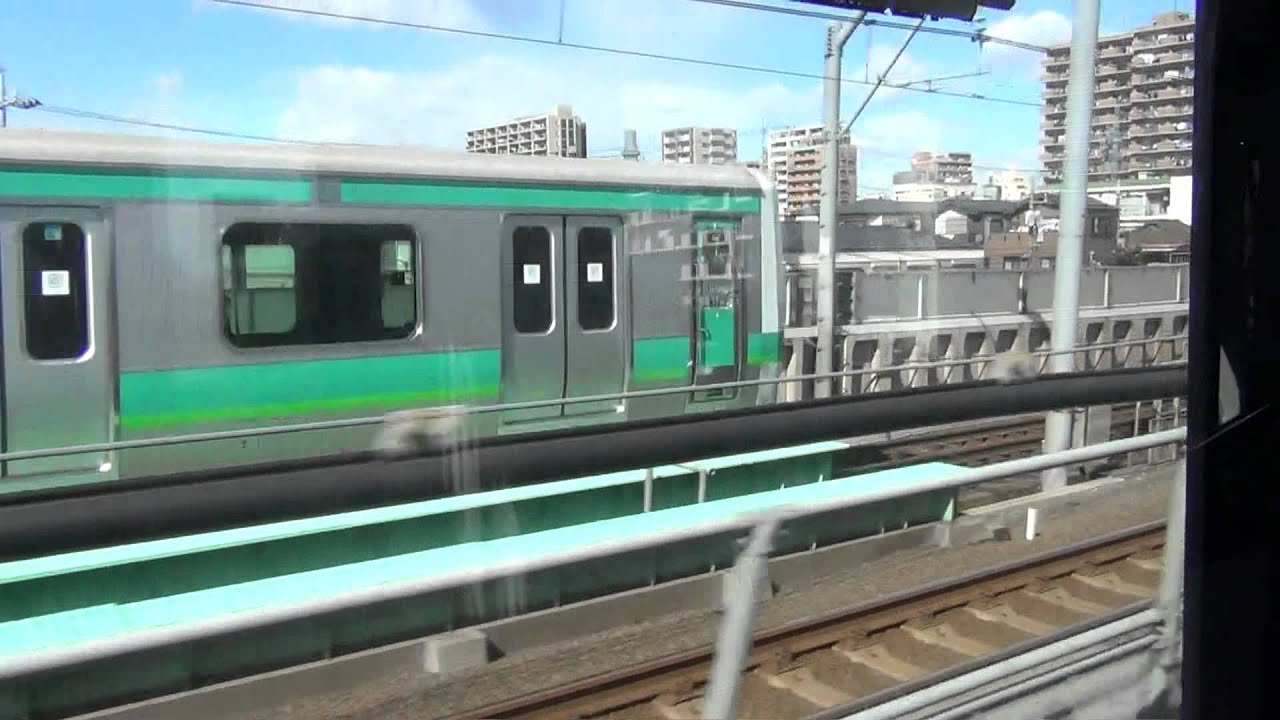 【つくばエクスプレス】 TX-2000系 VS 常磐線E231系　南千住⇒北千住