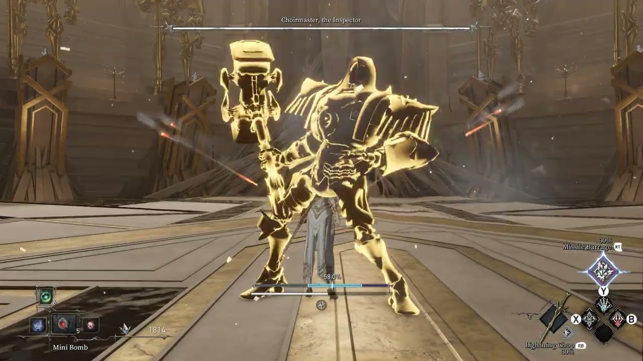 Ai Limit - Choirmaster, the Inspector Boss Fight