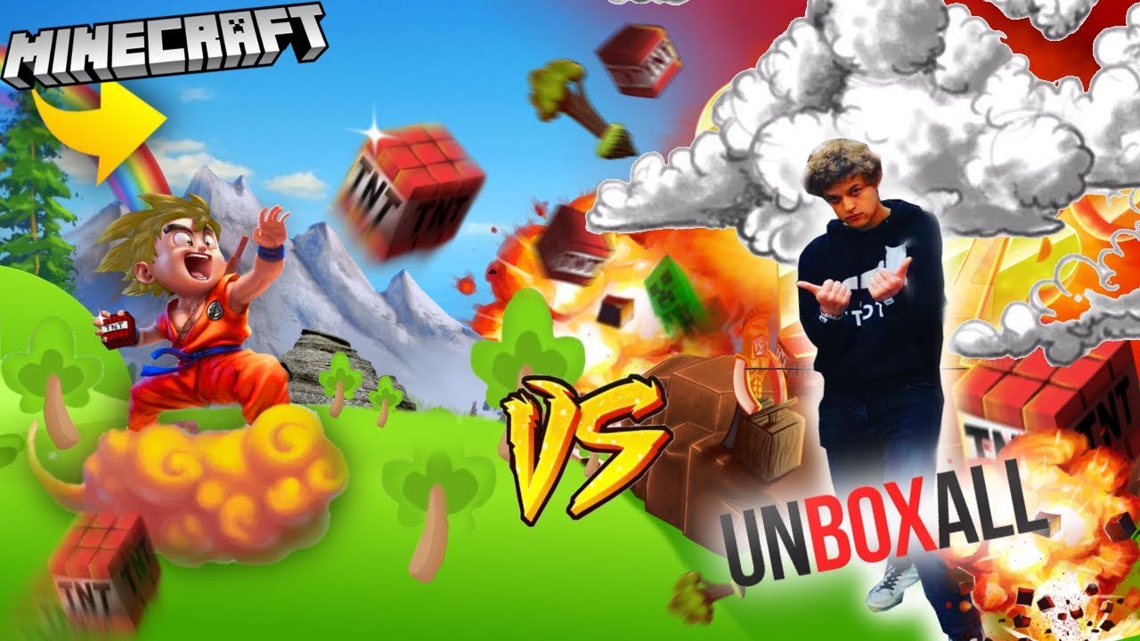 TNT VS FALA THEUNBOXALL | MINECRAFT WYBUCHOWY CHALLENGE MINECRAFT