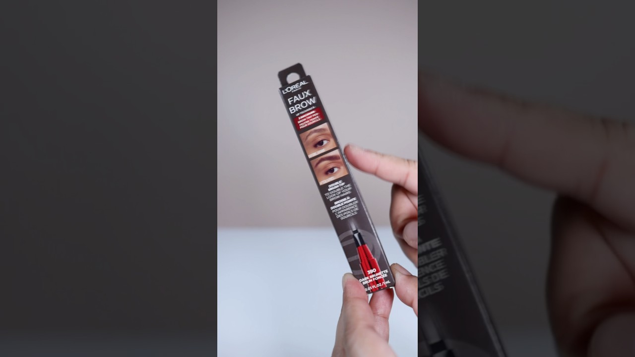 This brow pen makes natural-looking hair-like strokes SO easy!! #eyebrow #brows @LOrealParisUSA