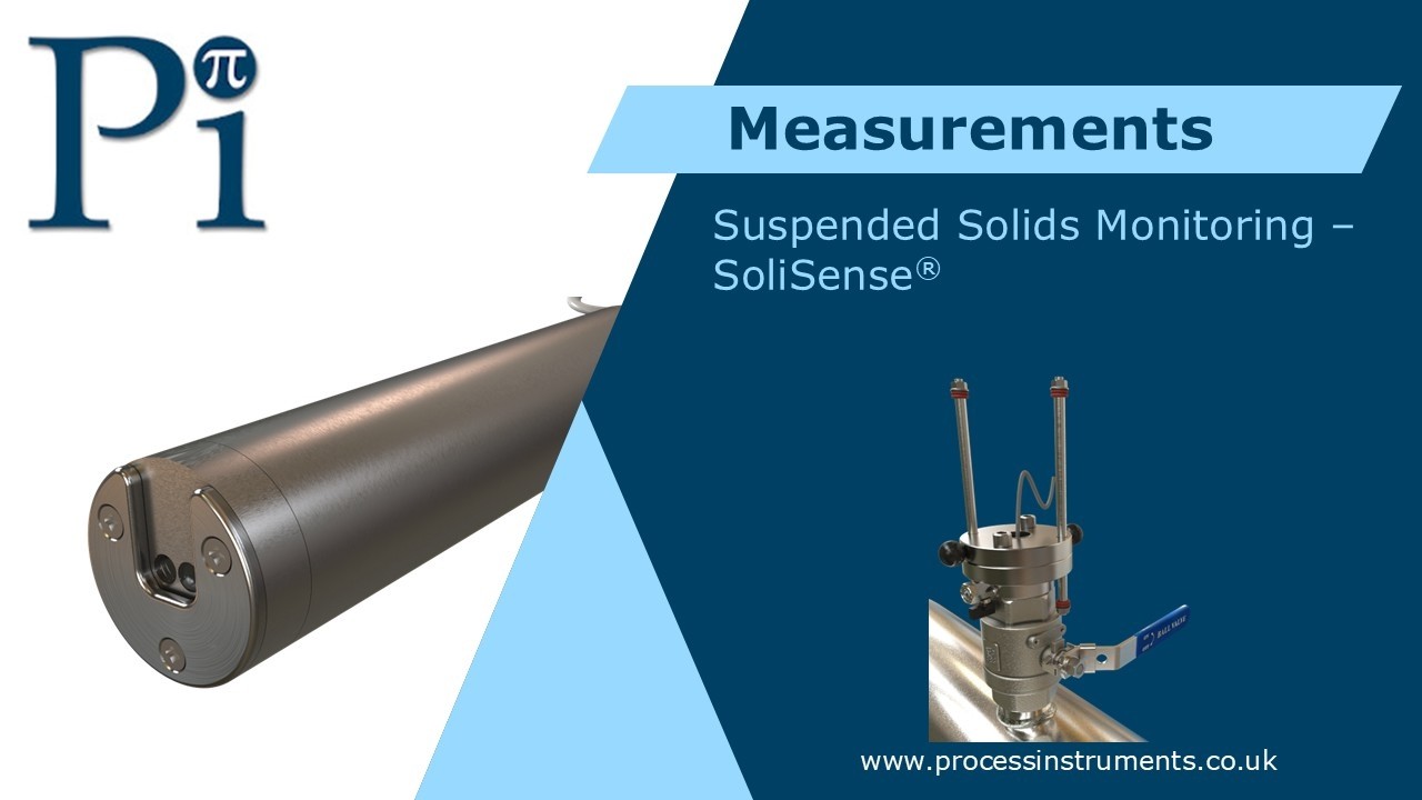 How to Monitor Suspended Solids using Pi's Suspended Solids Meter - Measurements - SoliSense