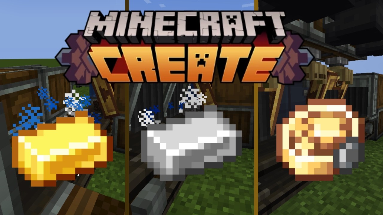 4 Principais Farms Simples e Eficiente do Minecraft Create Mod