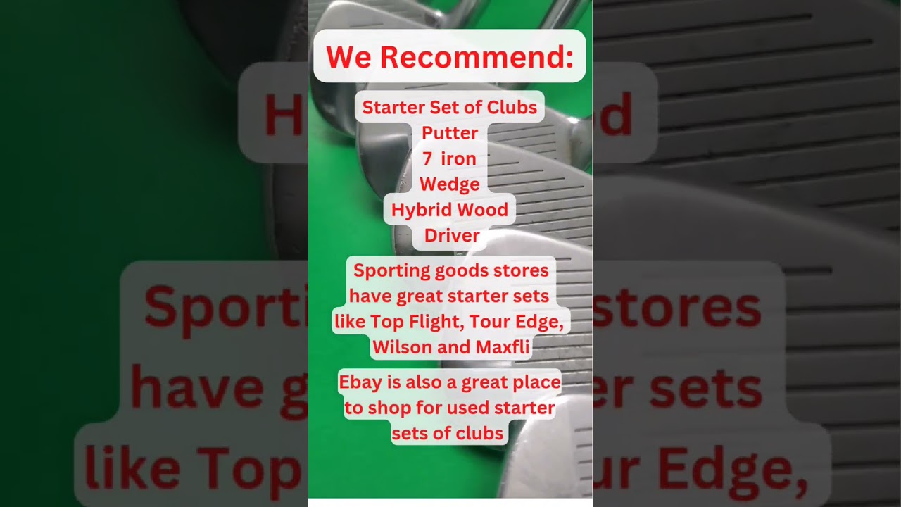 What Golf Clubs Do Beginners Need?