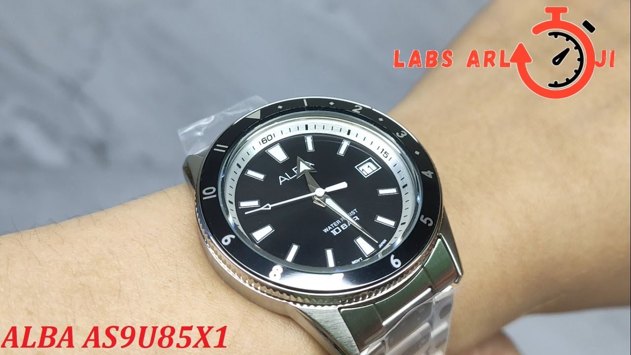 JAM TANGAN ALBA MEN AS9U85 AS9U85X1 ORIGINAL UNBOXING