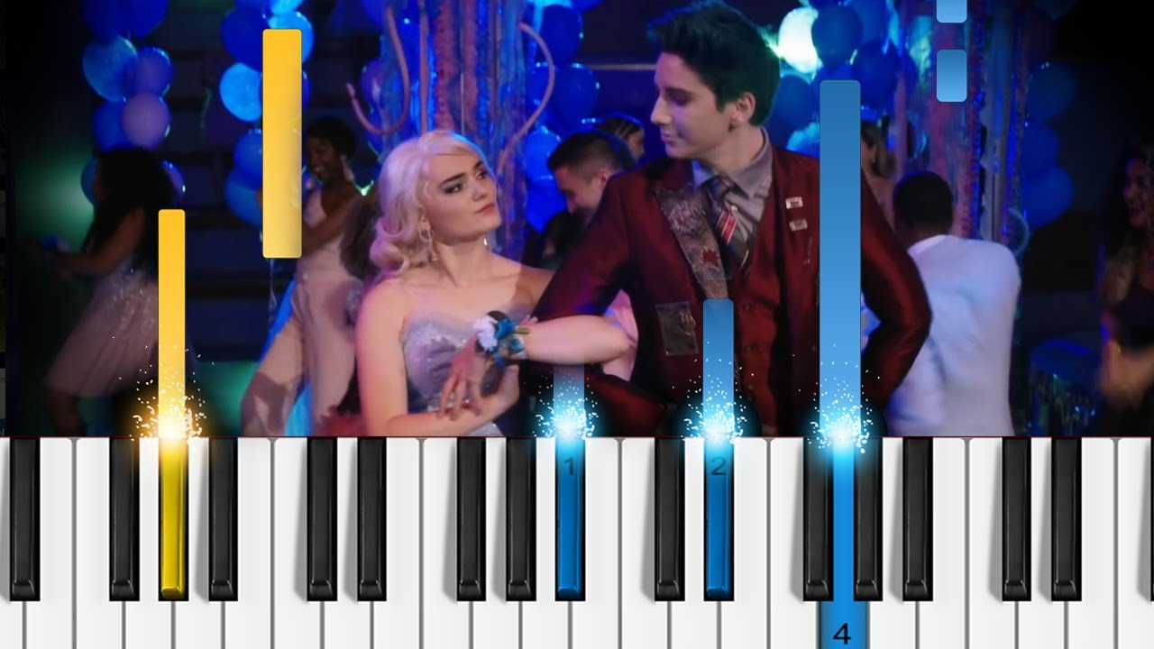 Disney's ZOMBIES 2 - One For All - EASY Piano Tutorial