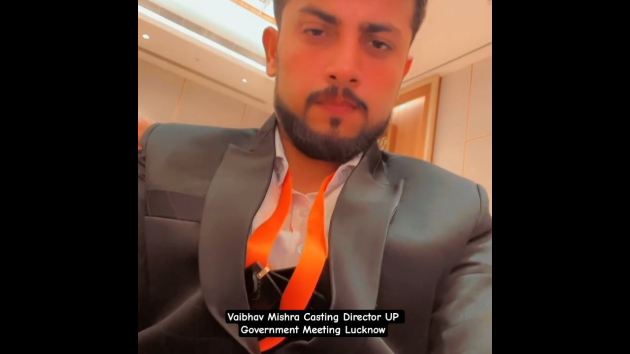 Vaibhav Mishra UP government Meeting #vaibhav0fficial #viral #lucknow #upgovernment #yogiadityanath