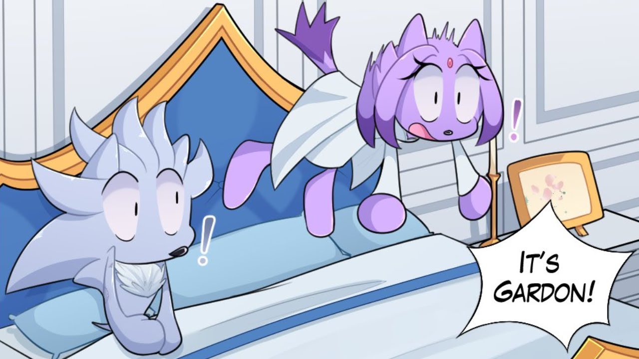 Blaze wasn’t ready for this morning 😳💜 Sonic the Hedgehog • COMIC DUB