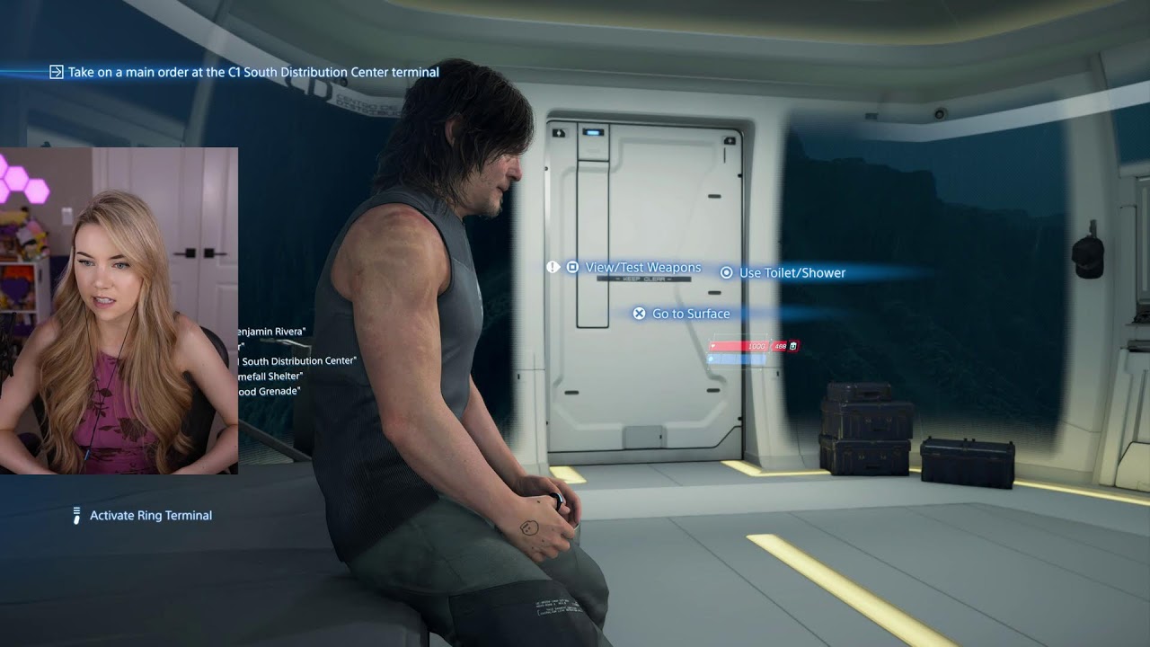 Trying out Death Stranding 2! ( pt 1 )
