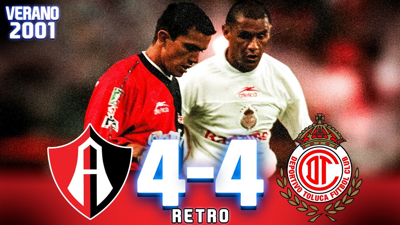 PARTIDAZO en el Jalisco 🔥 Atlas 4-4 Toluca - Jornada 11 - Verano 2001