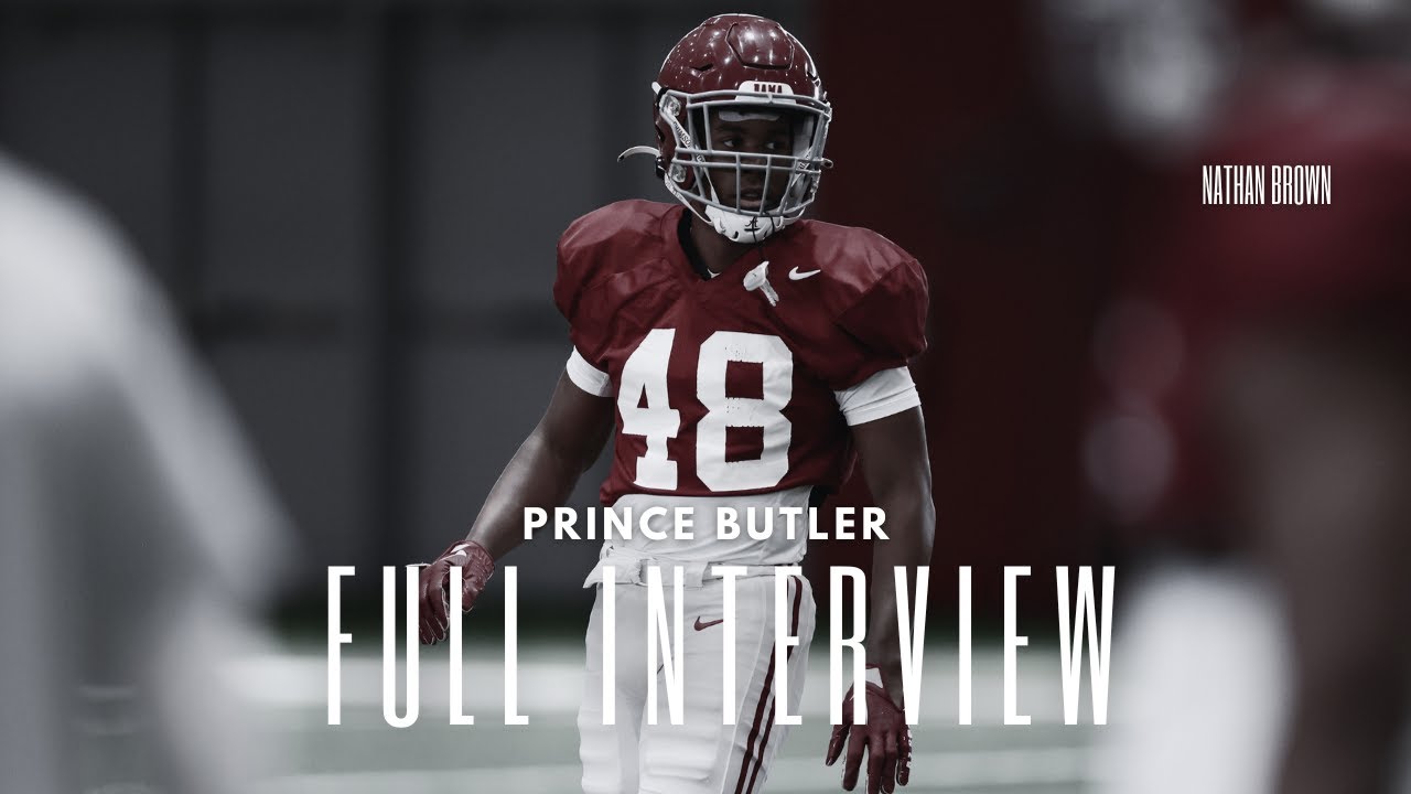 Alabama DB Prince Butler Full Interview