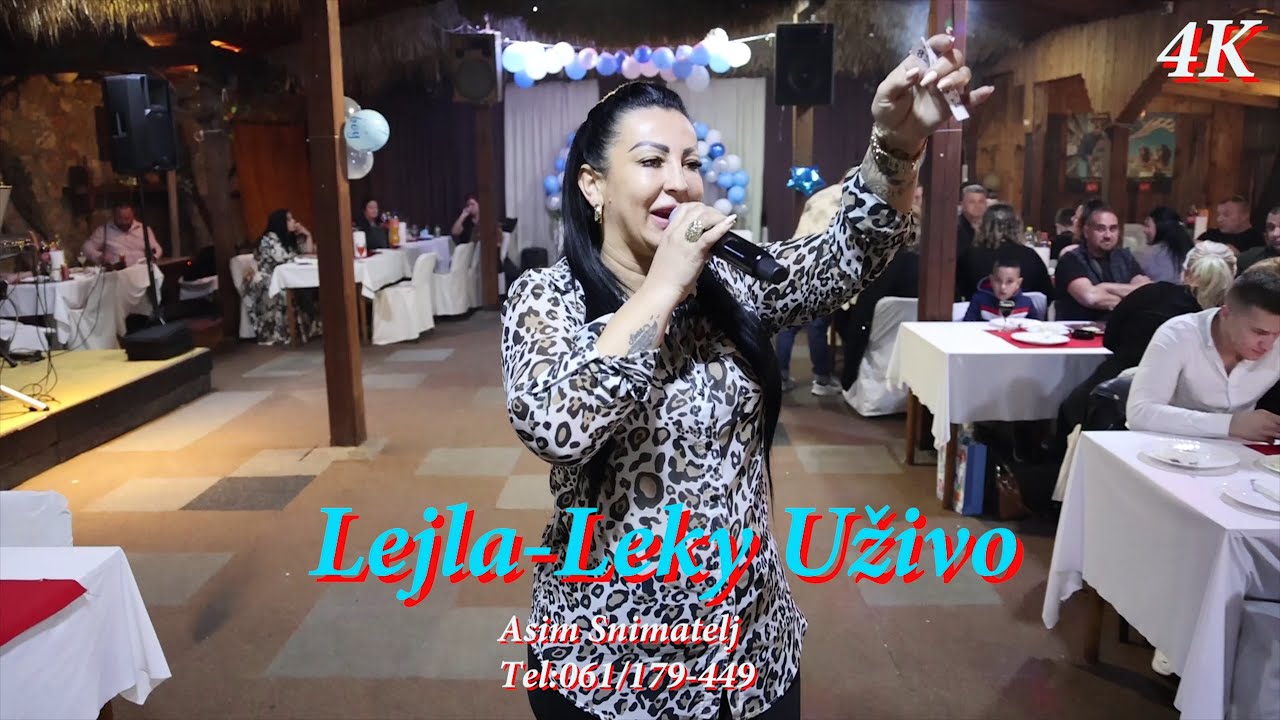 Video 4K Lejla-Leky sa Svojim Bendom Napravila lom na Zabavi Asim Snimatelj