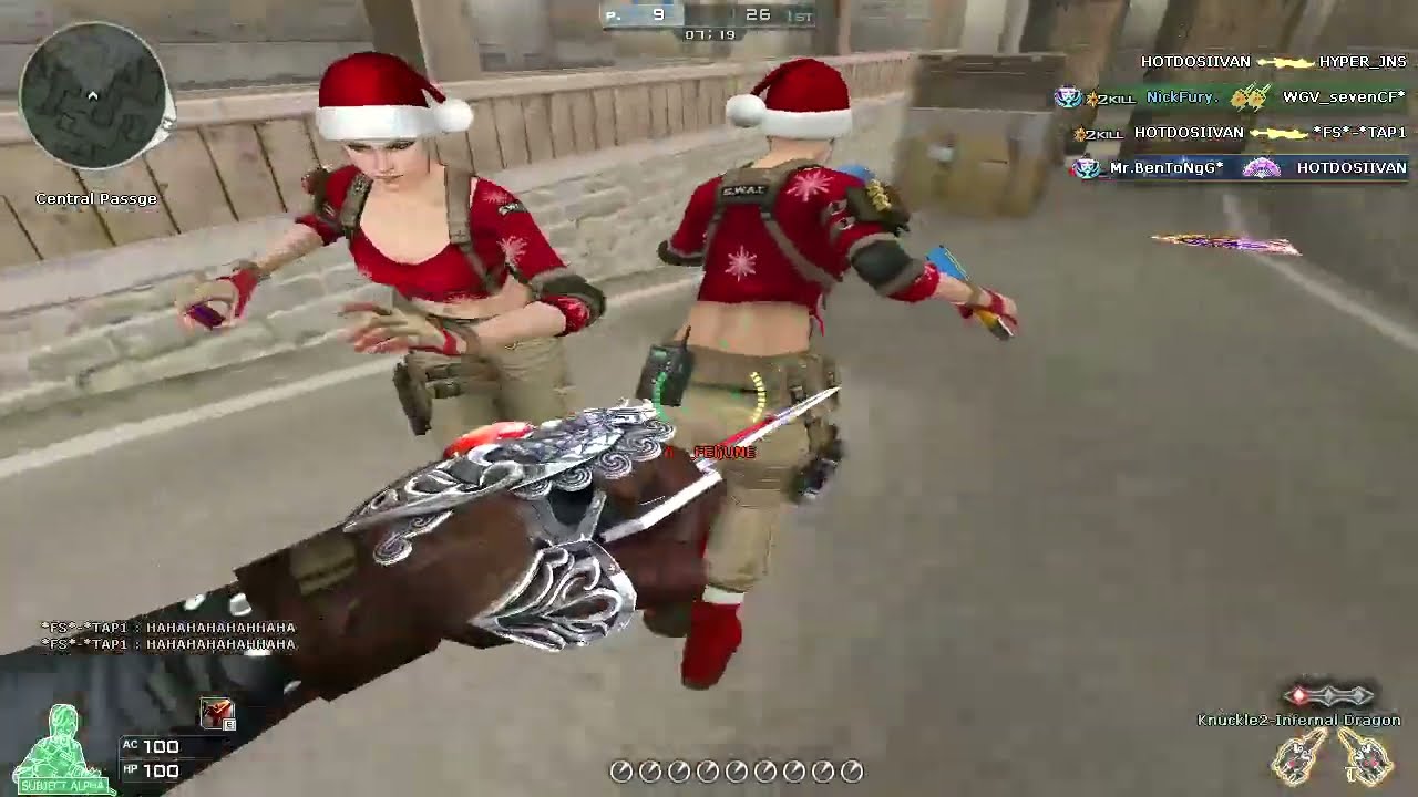 CROSSFIRE: Bladed Knuckle Infernal Dragon (FFA) Melee Mode Part 2