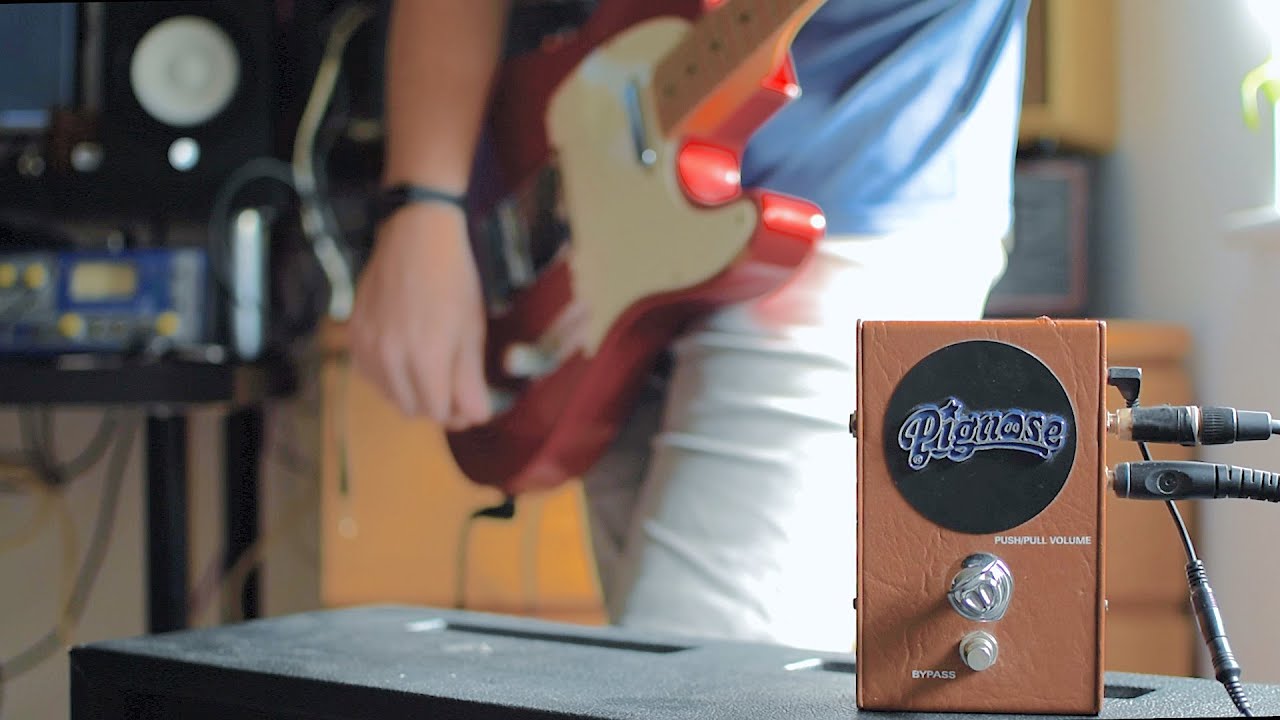 Pignose Piggy-In-A-Box Guitar Amp/Pre-Amp Demo - No Talking - Telecaster