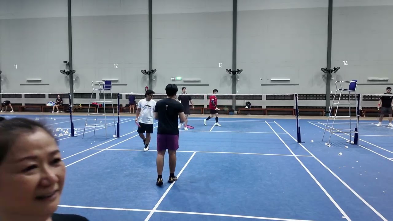 Saturn Badminton 10/01/2026 -04#ก๊วนแฮปปี้  #ตีแบดมินตัน#ตีแบด