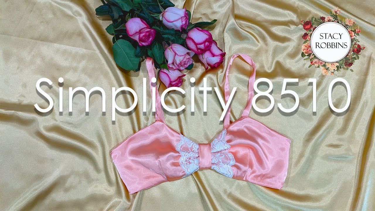 Simplicity 8510 - Vintage Look Lingerie - Bra